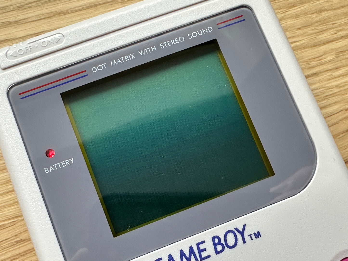 Original Off-White/Grey Game Boy DMG-01